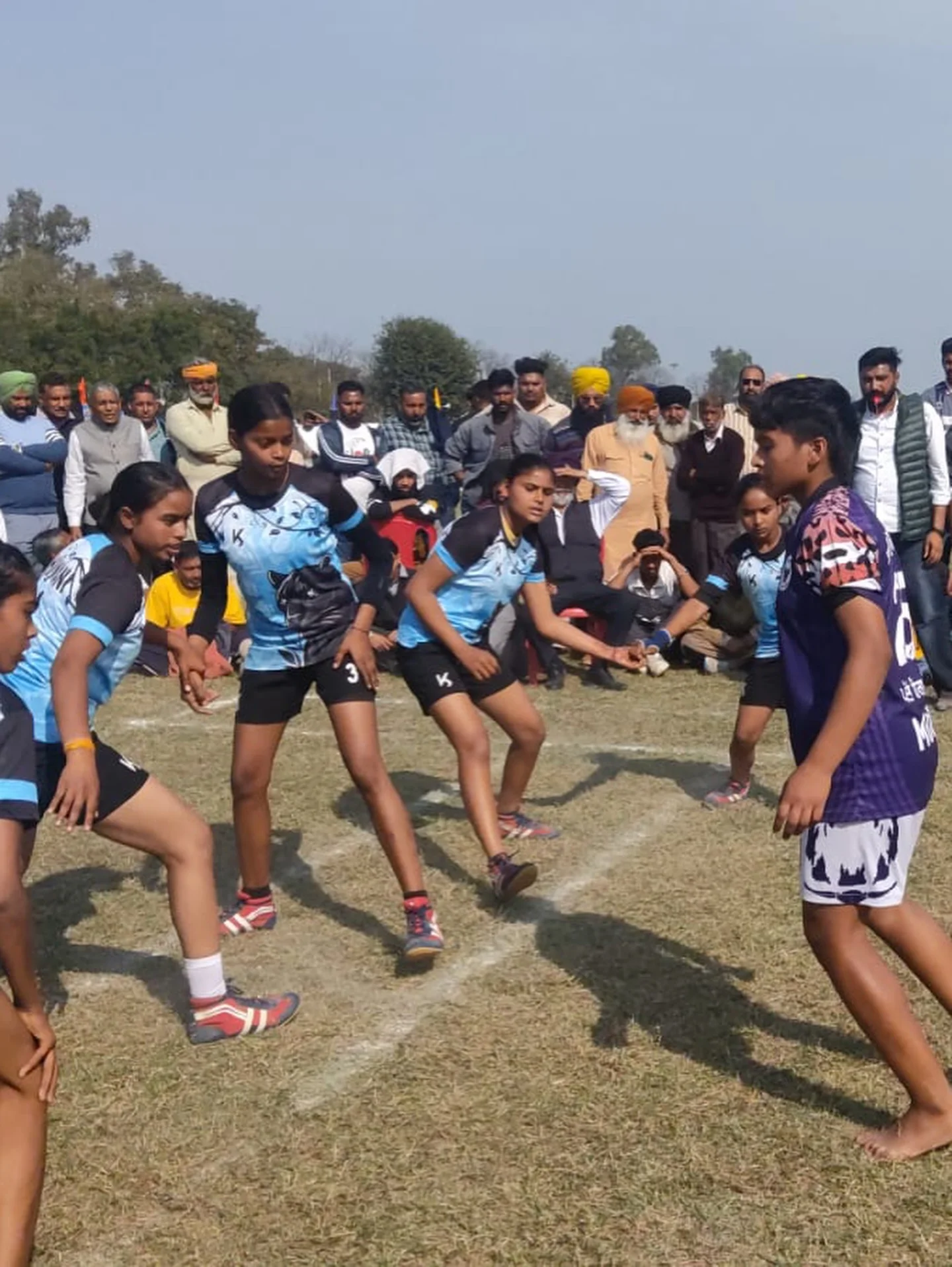 Photo by 1000 Things In Ludhiana on February 18, 2026. May be an image of football, soccer, sports equipment, grass and text.