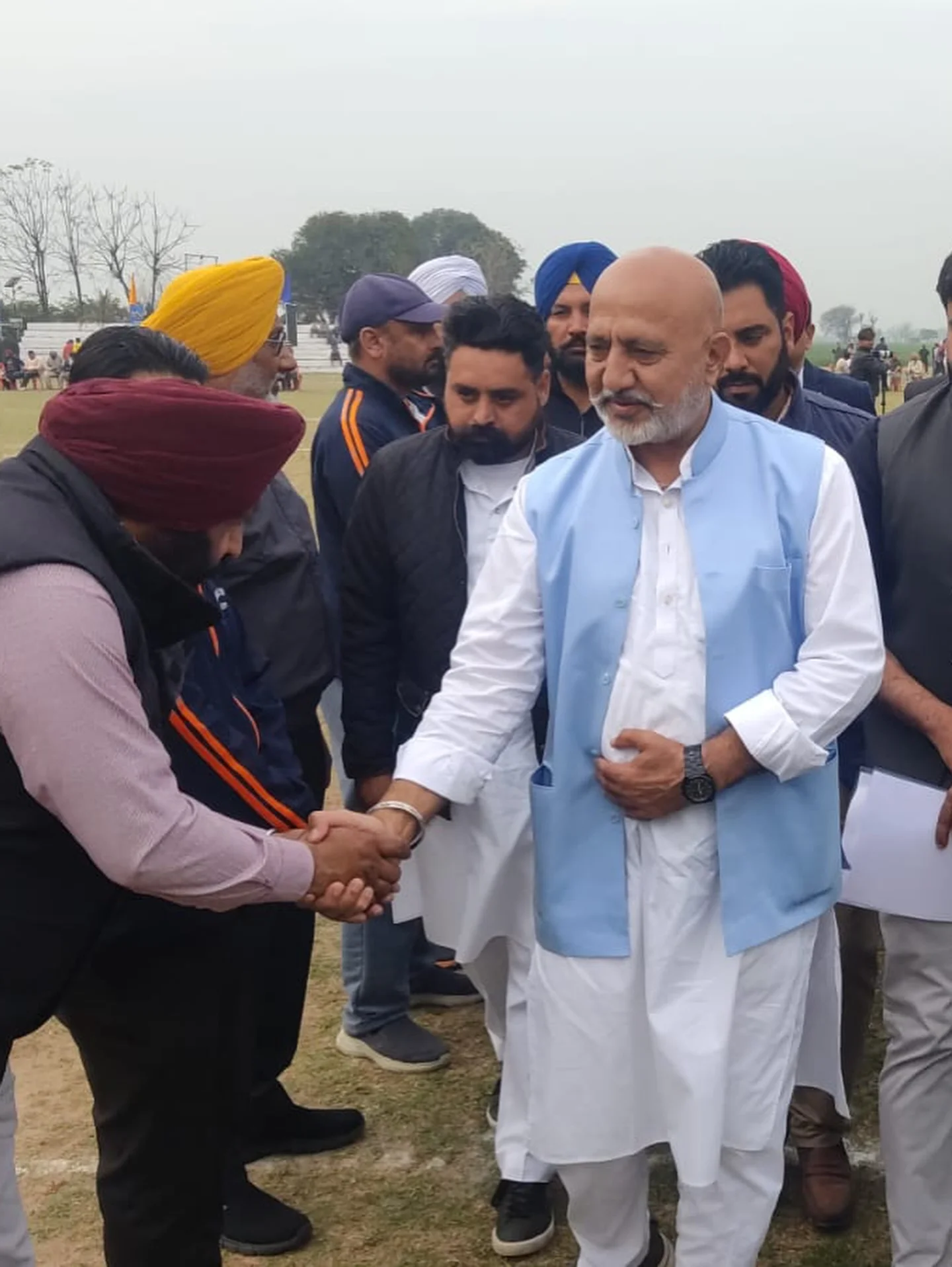 Photo by 1000 Things In Ludhiana on February 18, 2026. May be an image of standing, turban and text.