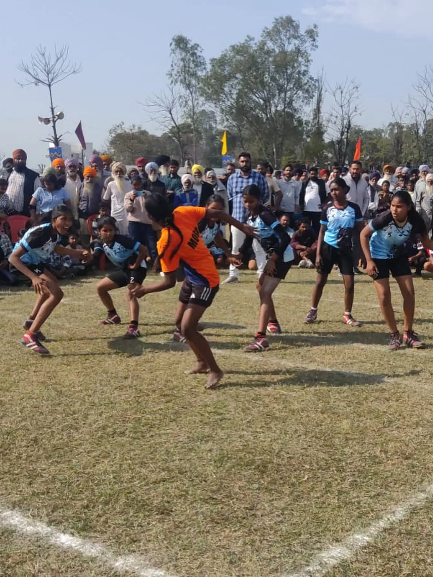 Photo by 1000 Things In Ludhiana on February 18, 2026. May be an image of soccer, football, sports equipment, grass and text.
