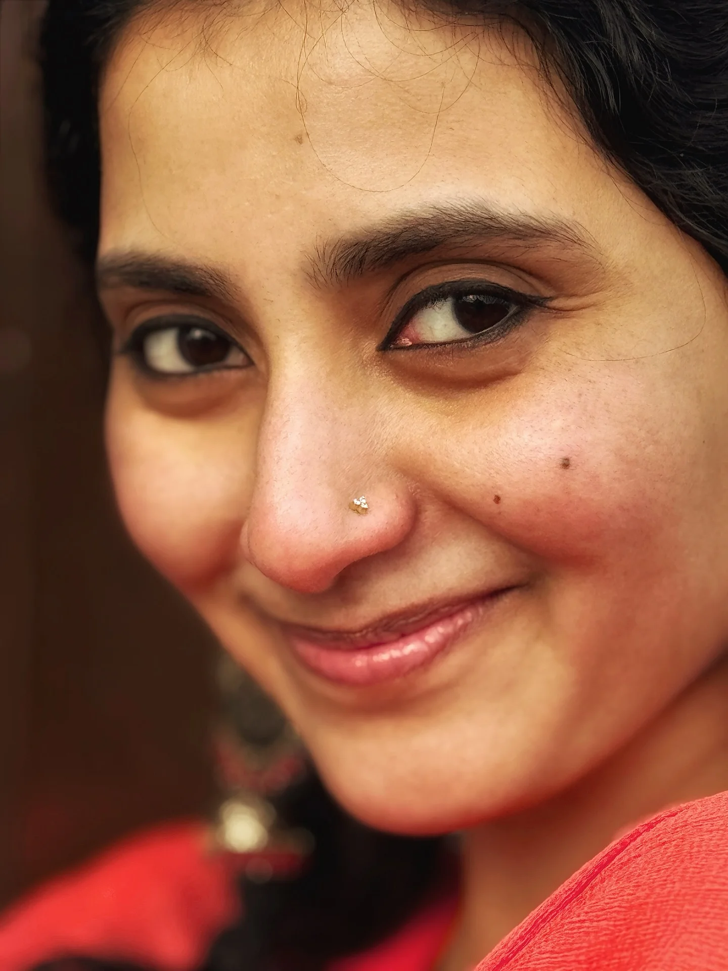 Photo by Aleena Mariya Sebastian on February 17, 2026. May be a selfie of one or more people, makeup, people smiling and text.