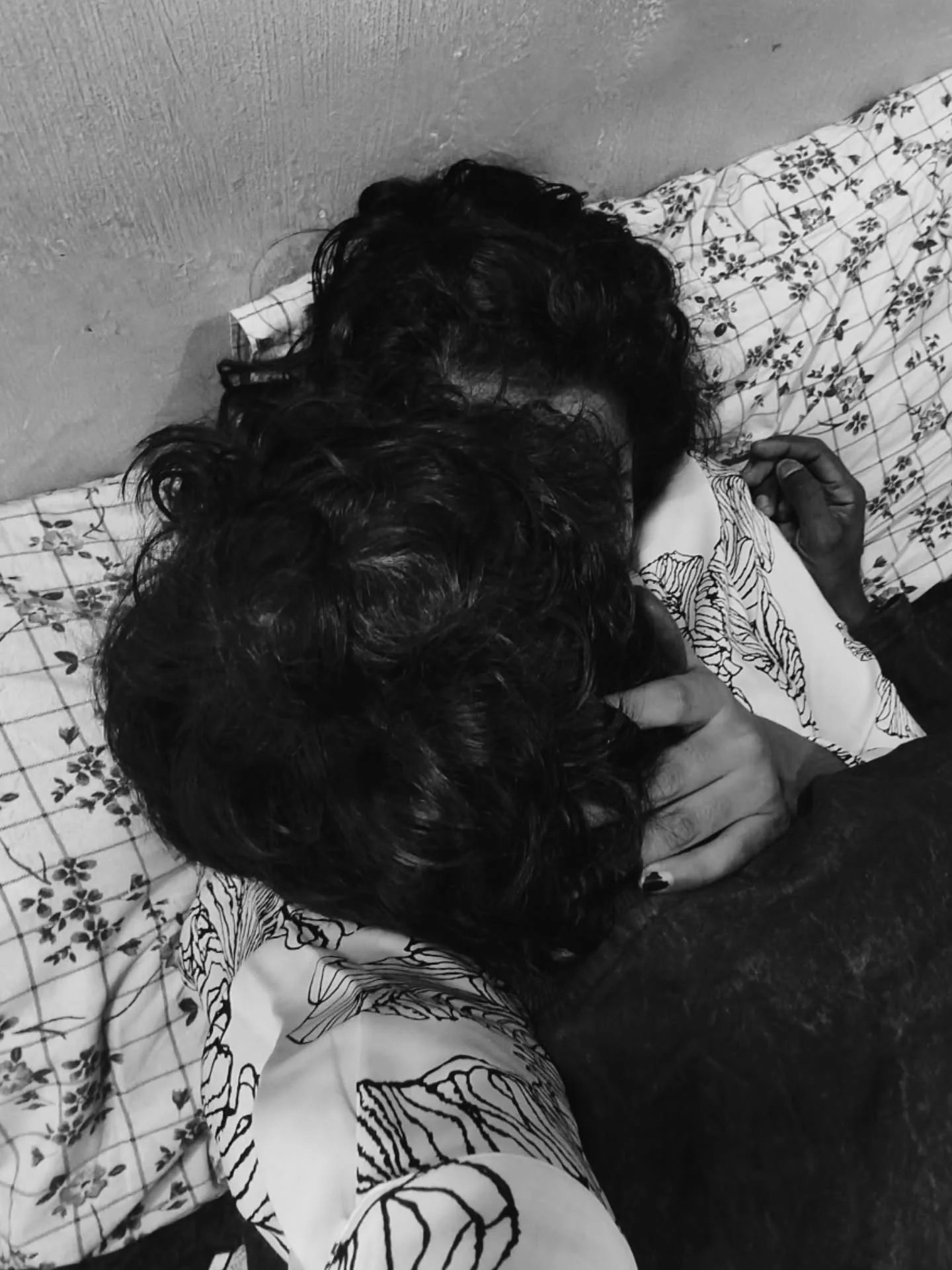Photo by Jyothi🎀 on February 16, 2026. May be a black-and-white image of sleeping and text.
