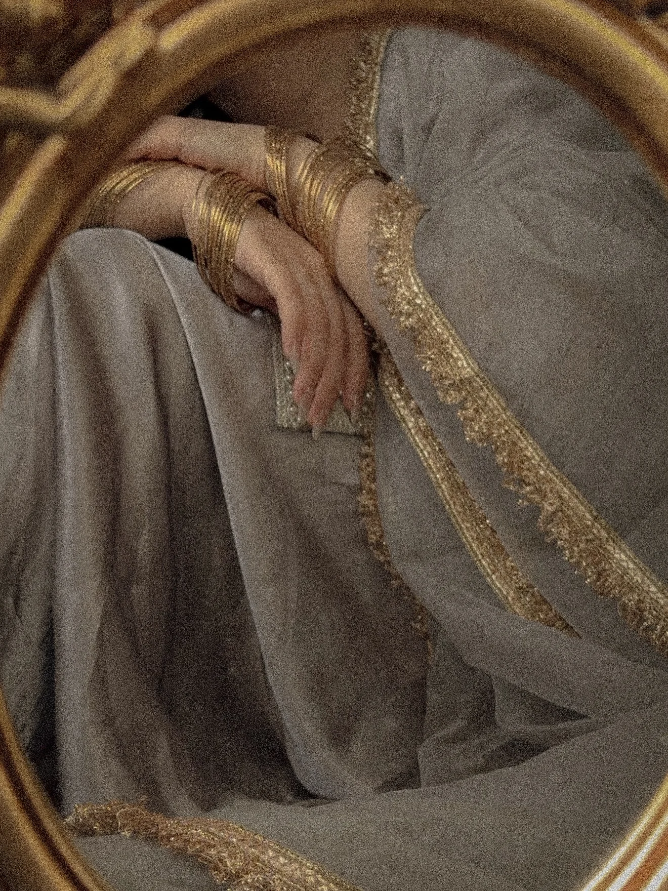 Photo shared by Areeba Pasha on February 17, 2026 tagging @_elysora.pk. May be an image of tambourine and text.