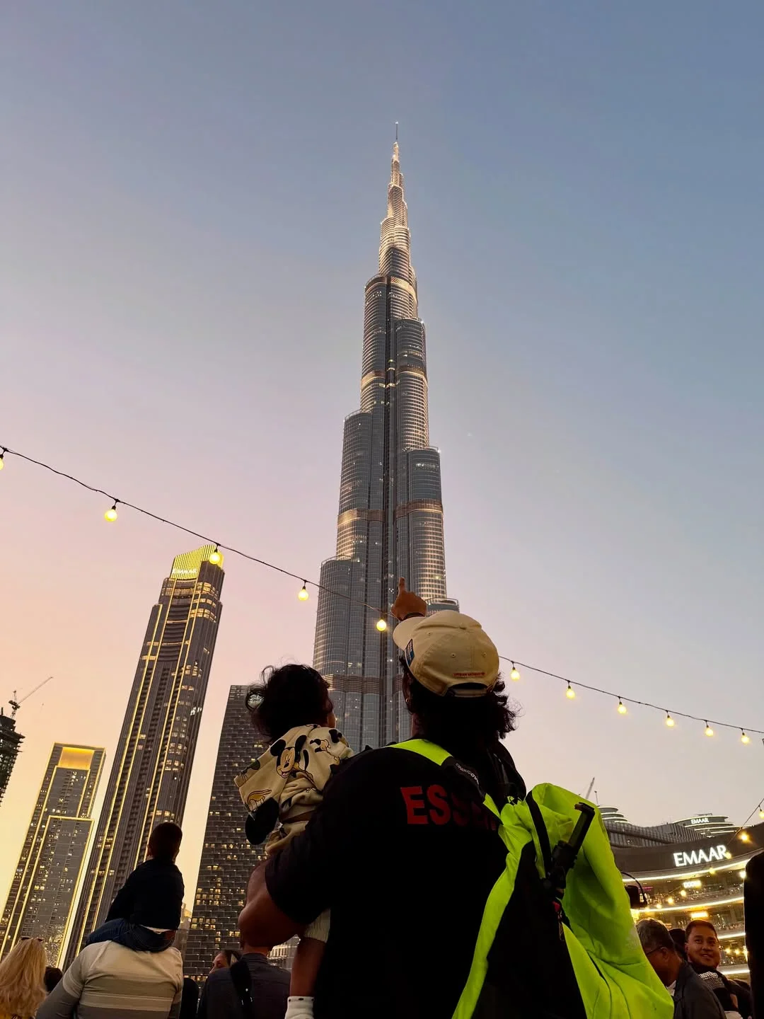 Photo by Avinash Ashok on February 18, 2026. May be an image of skyscraper, tower and text that says 'EMAAR ቶተ'.