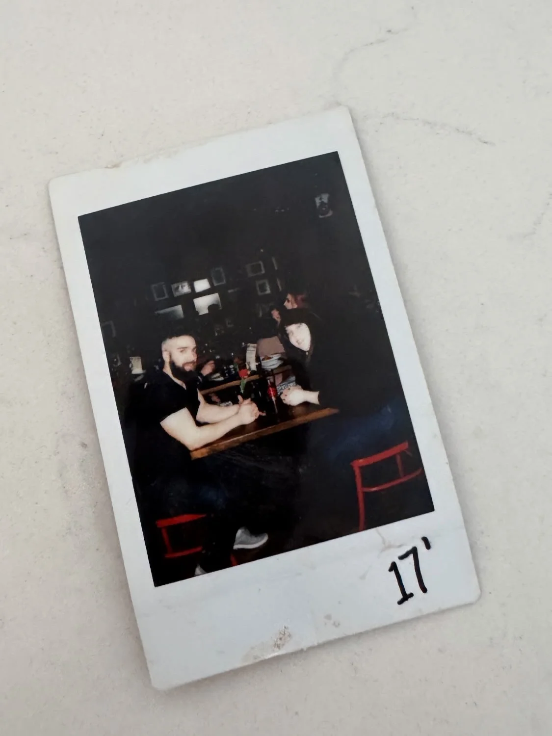 Photo by Alicia Mccarvell on February 15, 2026. May be an image of polaroid and text.