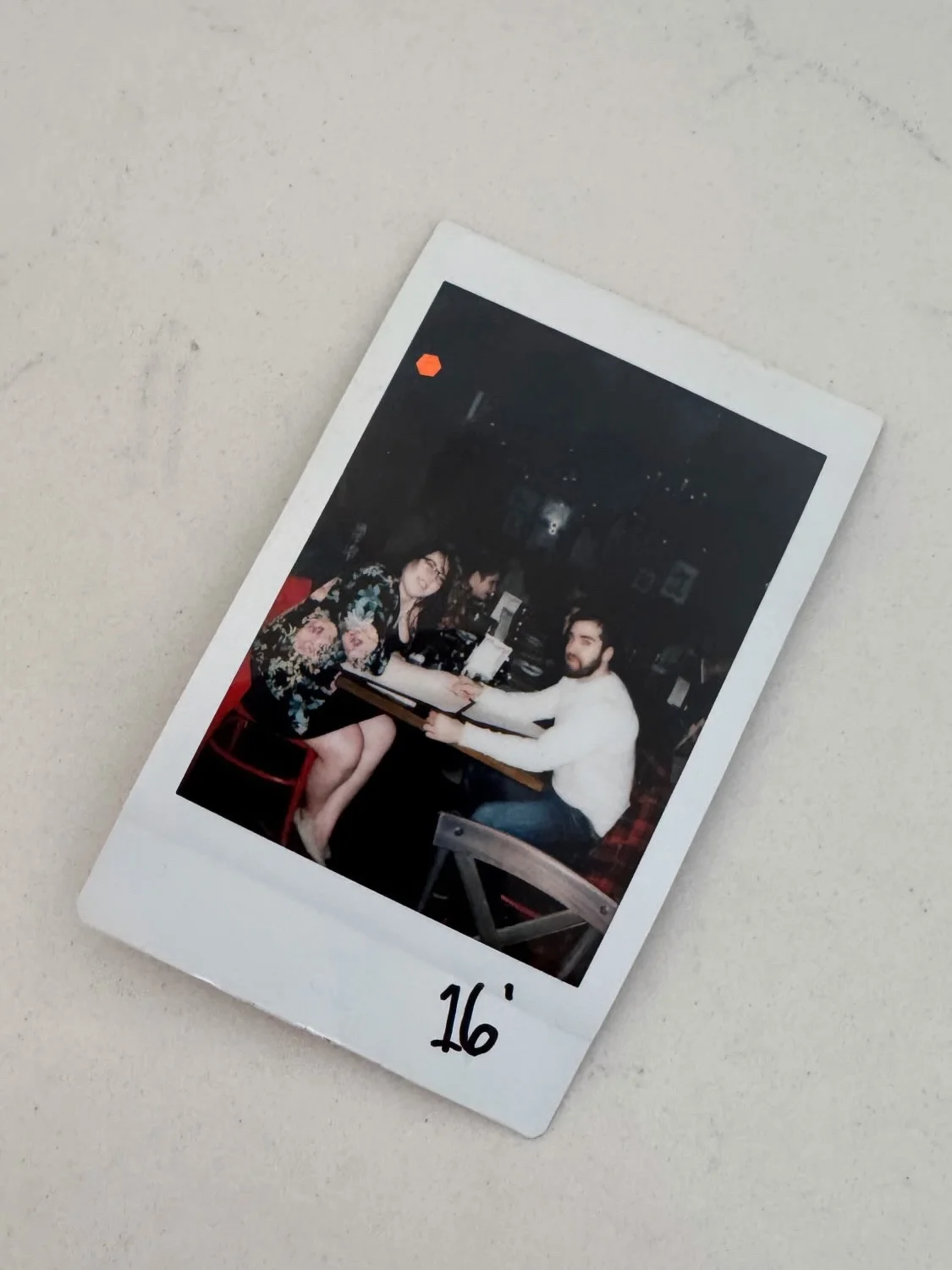 Photo by Alicia Mccarvell on February 15, 2026. May be an image of polaroid and text.