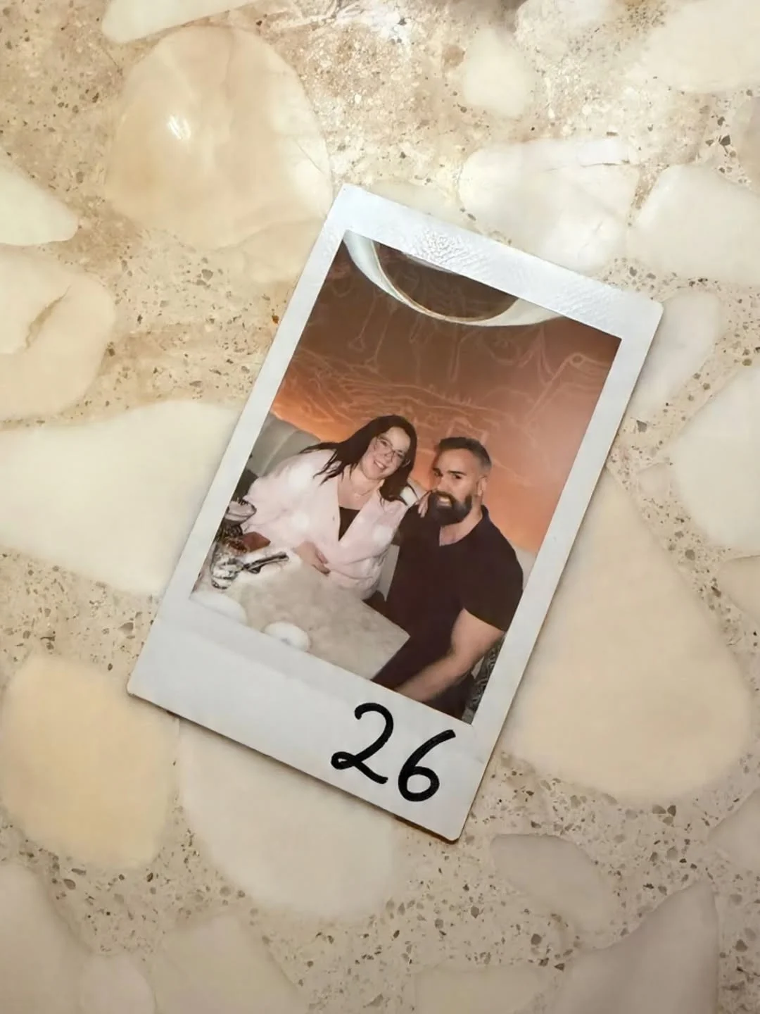 Photo shared by Alicia Mccarvell on February 15, 2026 tagging @scottymc4, and @thebertossigroup.hfx. May be an image of polaroid and text.