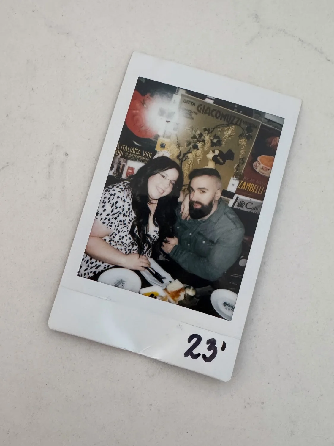 Photo by Alicia Mccarvell on February 15, 2026. May be an image of polaroid and text.