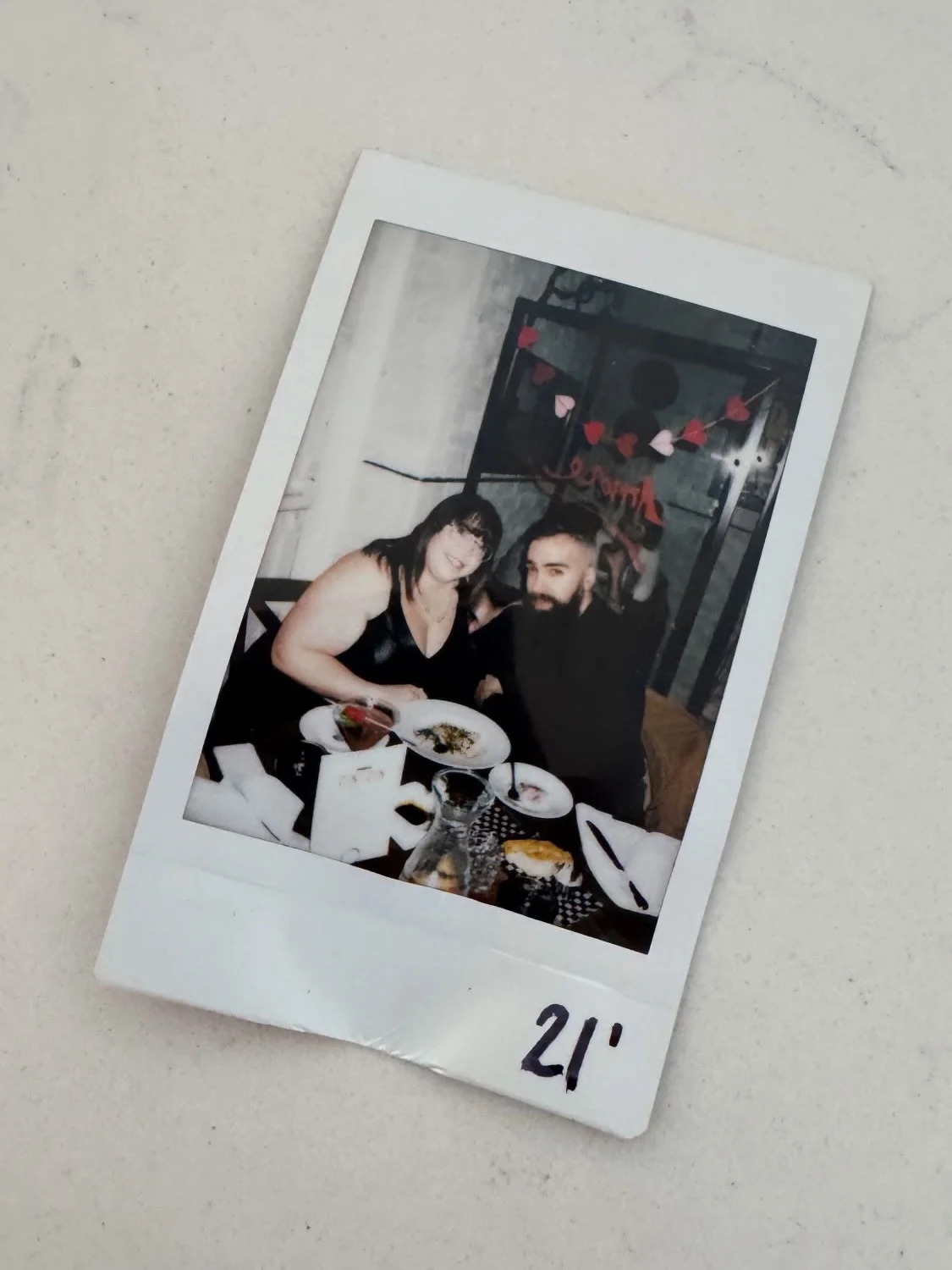 Photo by Alicia Mccarvell on February 15, 2026. May be an image of polaroid and text.