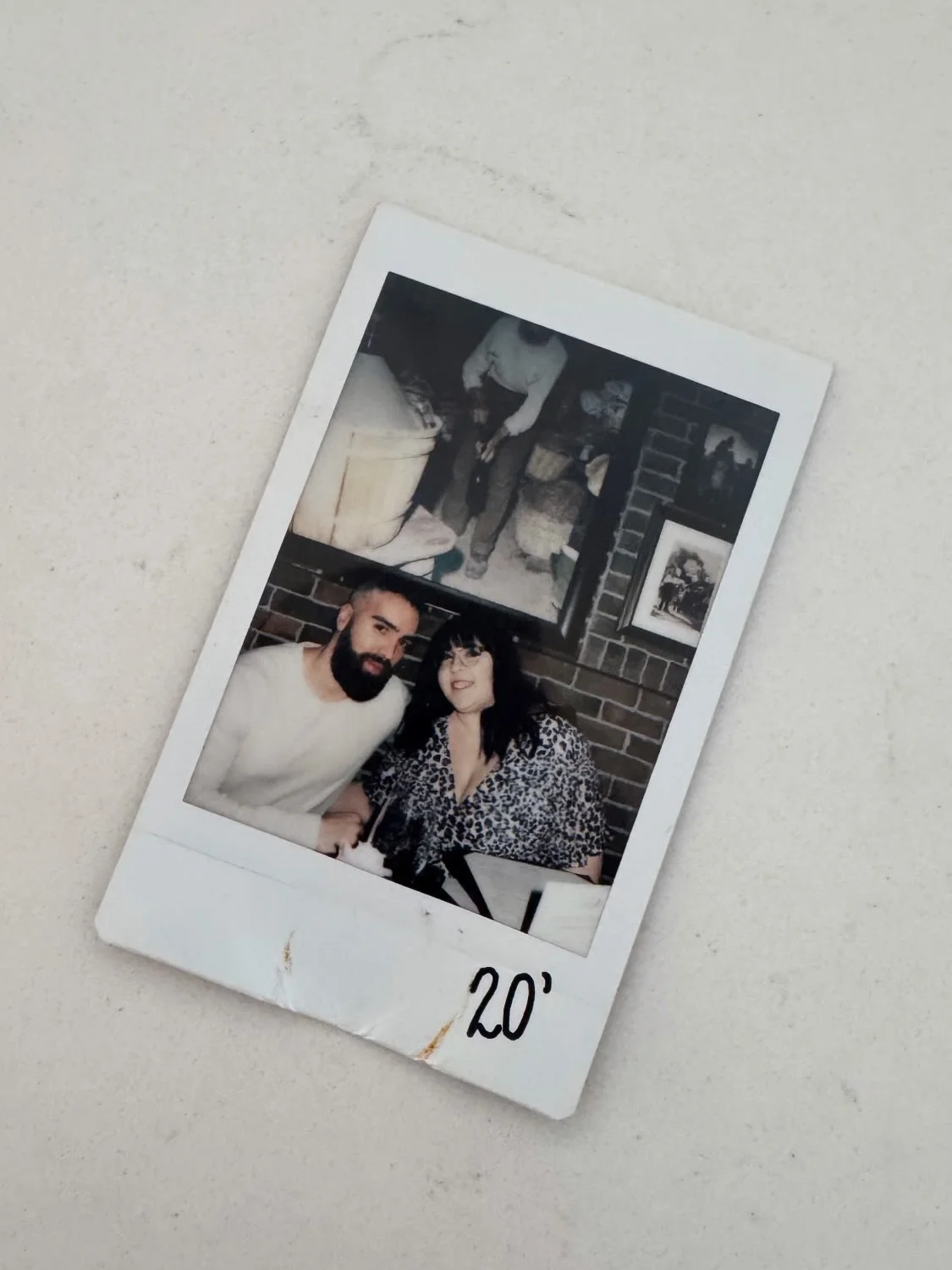 Photo by Alicia Mccarvell on February 15, 2026. May be an image of polaroid and text.