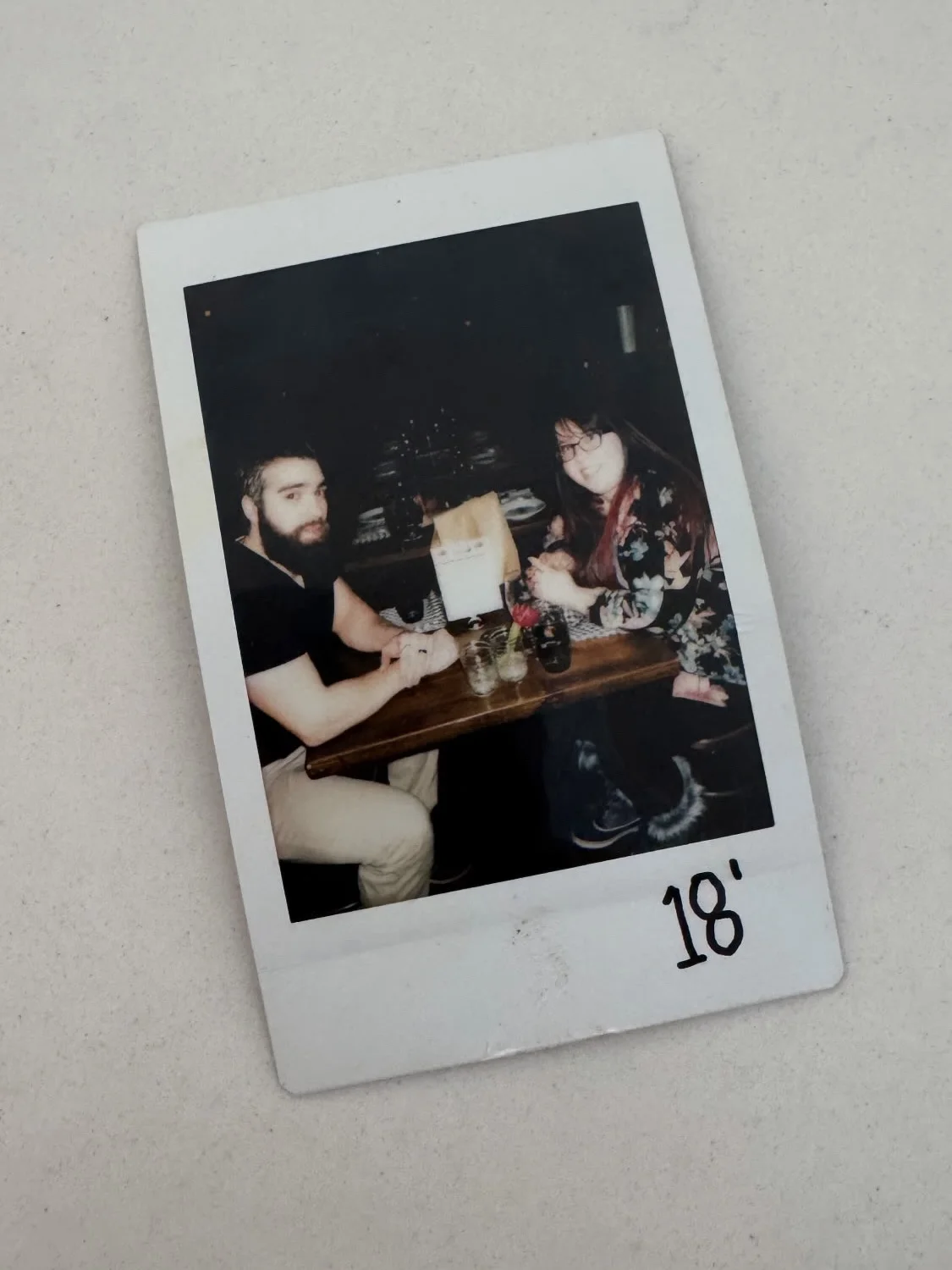 Photo by Alicia Mccarvell on February 15, 2026. May be an image of polaroid and text.