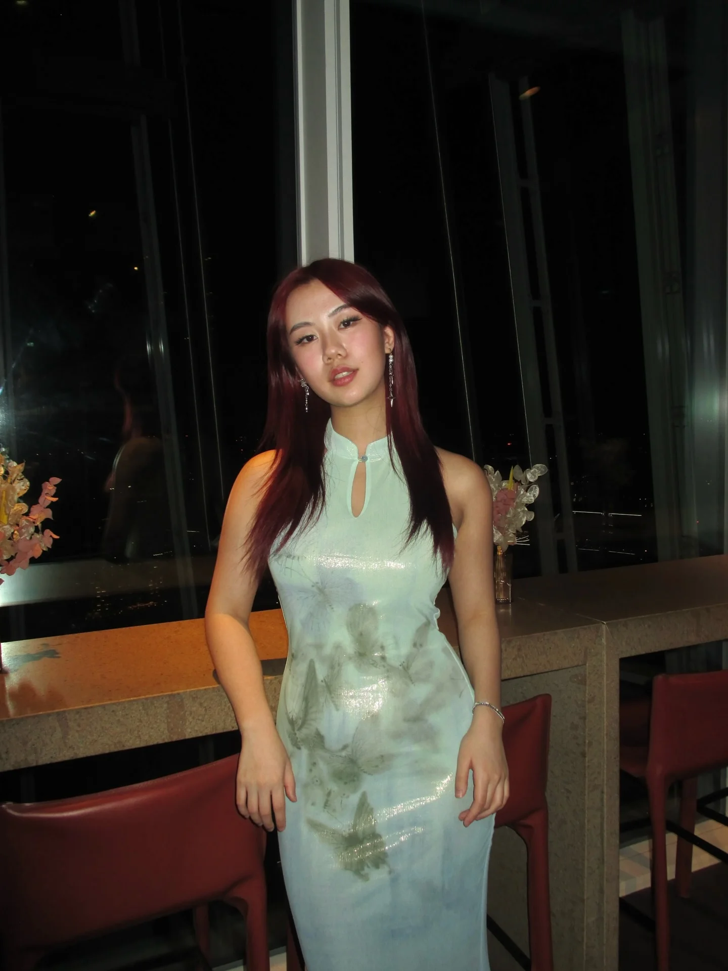 Photo by Amanda Sze 🥰 on February 18, 2026. May be an image of one or more people, hair, dress and text.