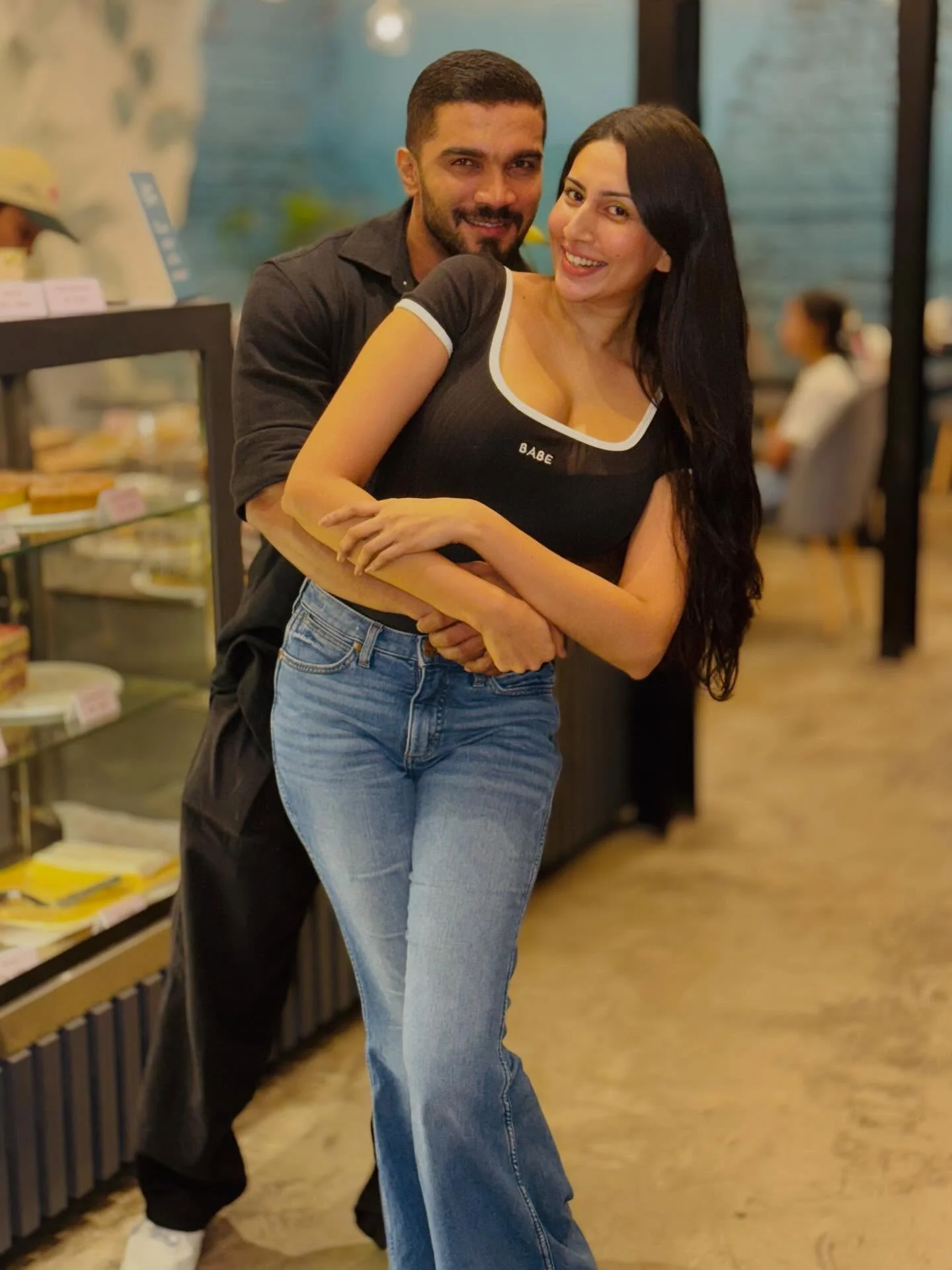 Photo shared by Amanda Silva on February 16, 2026 tagging @butter_boutique, @diaswanigasekara, and @amanda_dias_official. May be an image of two or more people, beard, hair, people smiling, top and text.