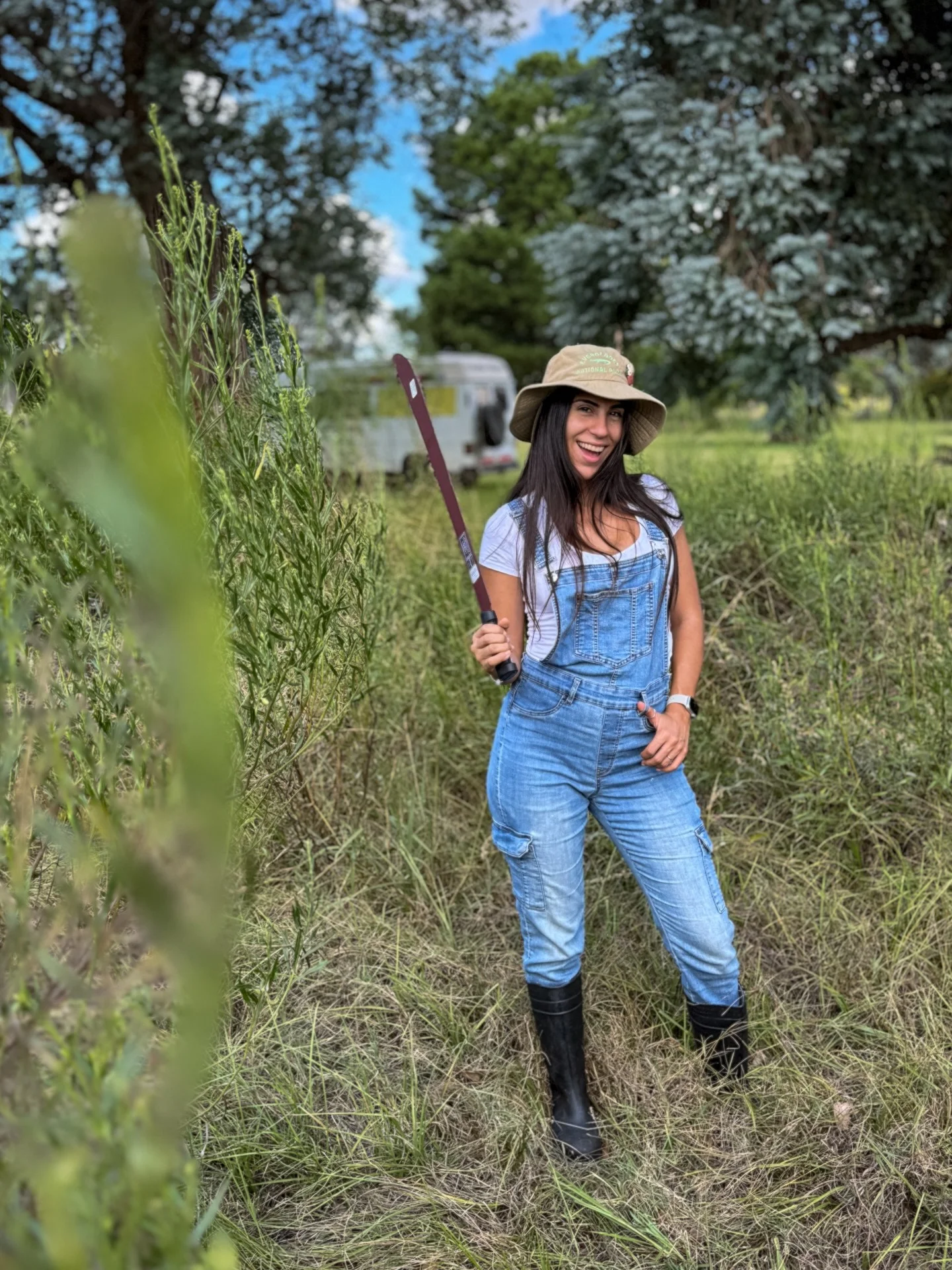 Photo by 𝗙𝐞𝐫 𝐌𝐮𝐠𝐫𝐚𝐛𝐢 on February 26, 2026. May be an image of axe, shovel, grass and text.