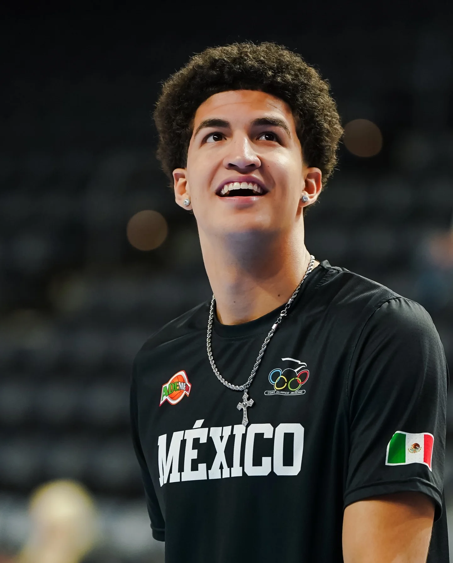 Photo by FIBA AmeriCup on March 24, 2026. May be an image of basketball, ball, stadium and text.