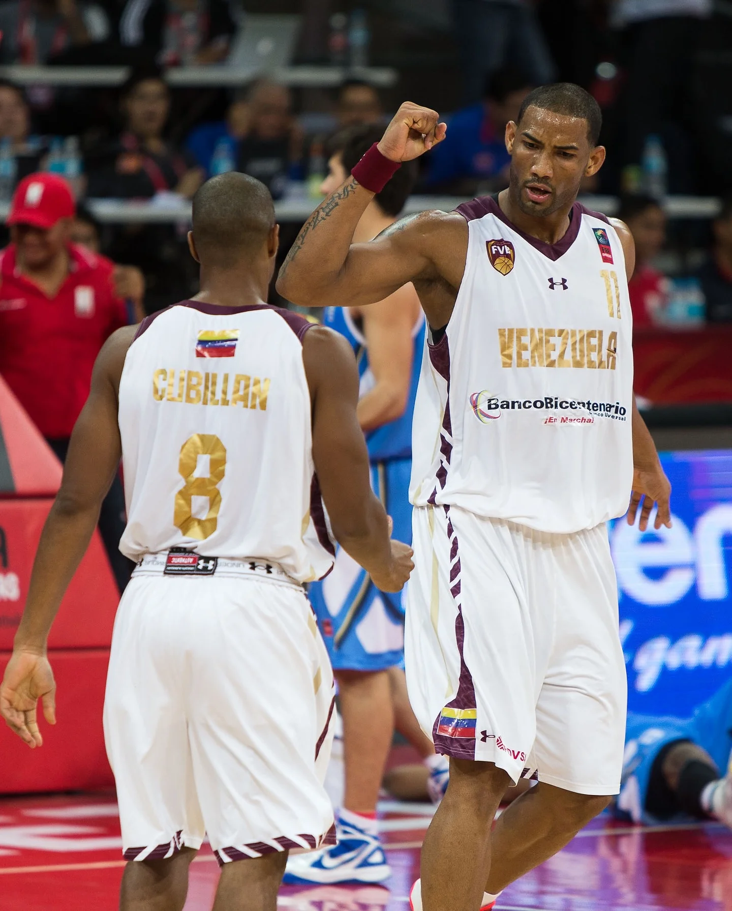 Photo shared by FIBA AmeriCup on March 25, 2026 tagging @fvb.basketball. May be an image of basketball, basketball jersey, ball, basketball court and text.